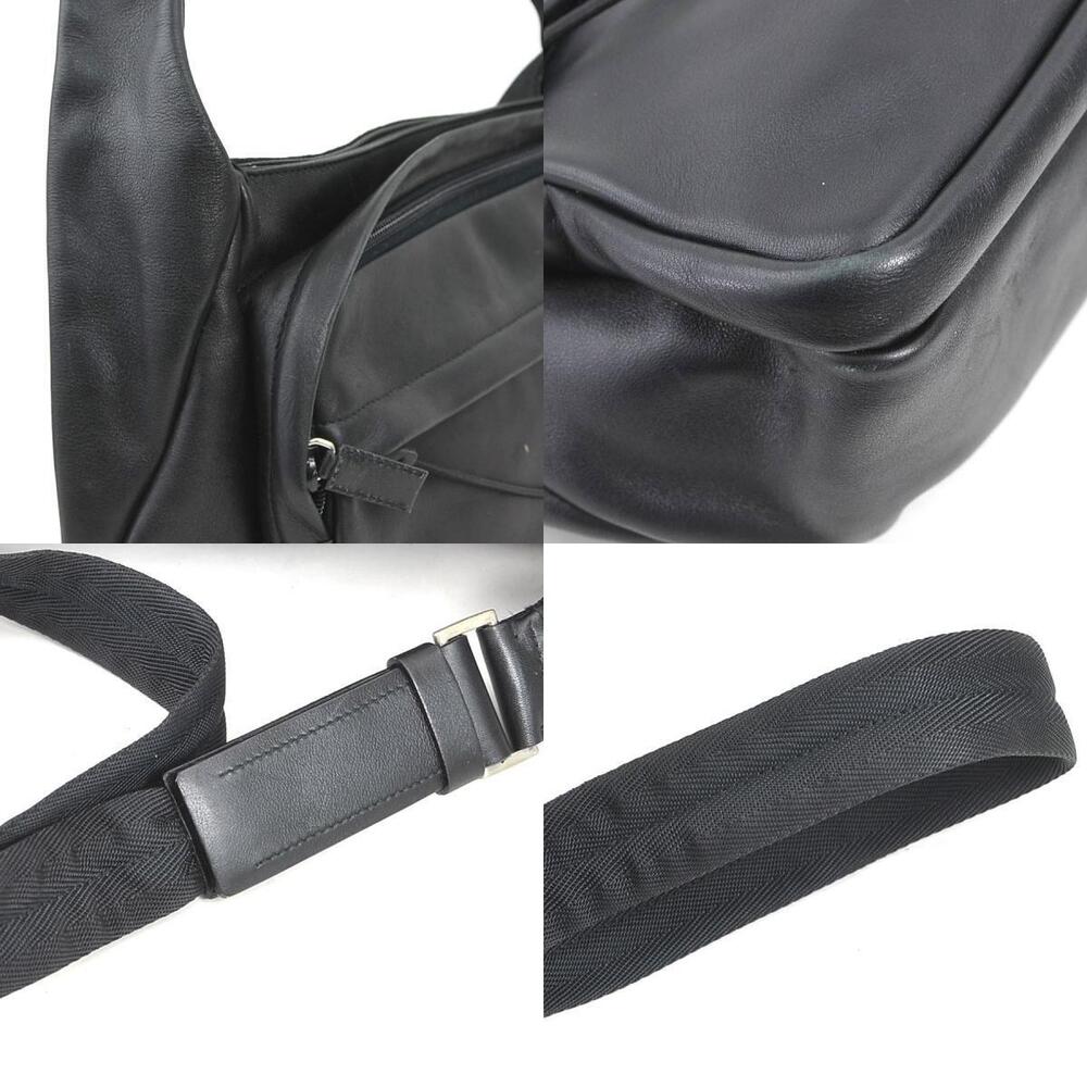 Prada Tessuto Nylon Messenger Crossbody Bag black - Picture 3 of 4